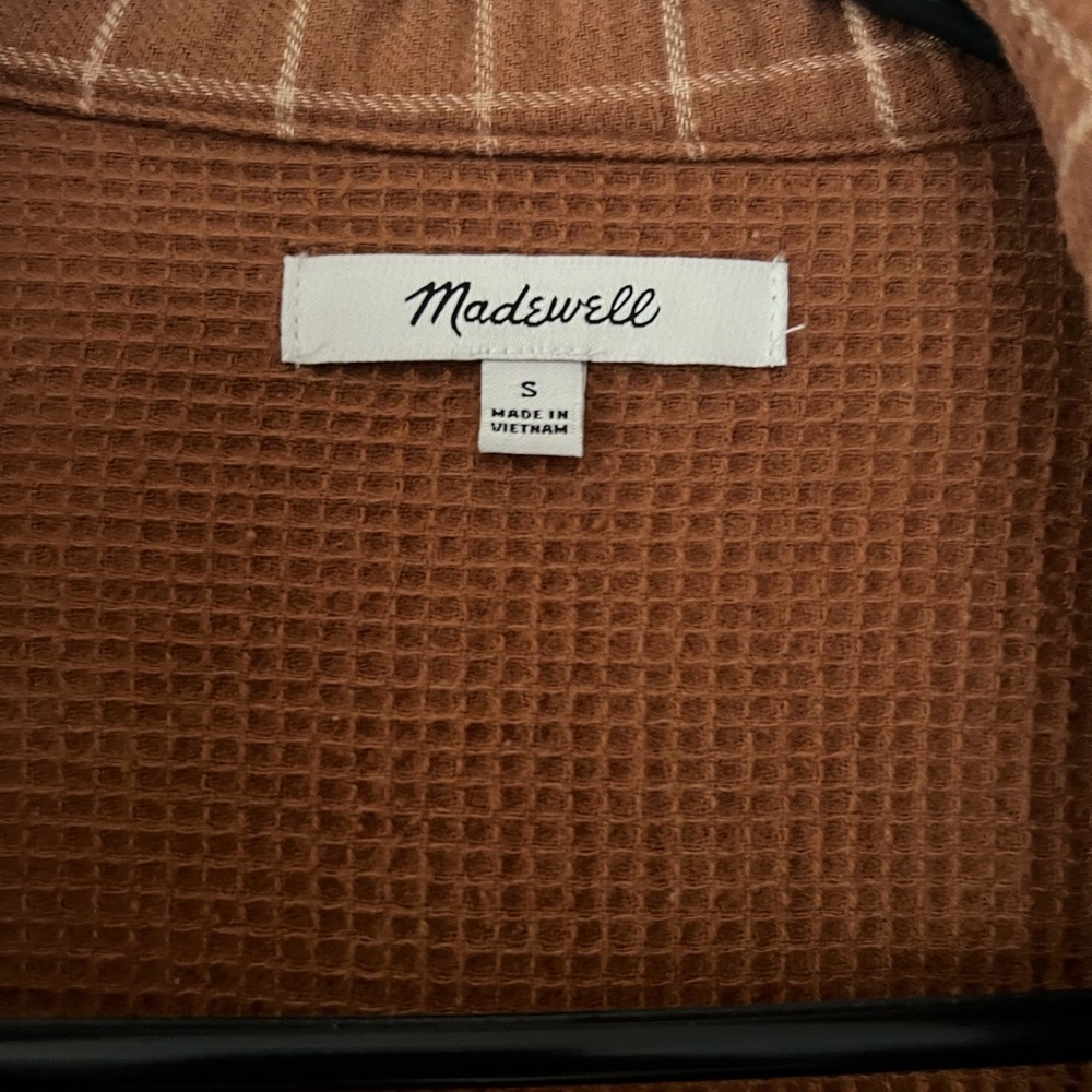 Madewell Plaid Shacket, Women’s Small - Picture 6 of 8